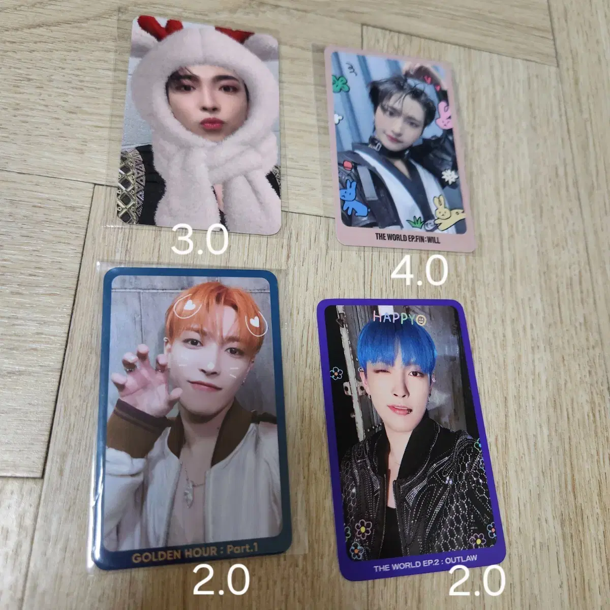 最安！ATEEZ POCA DIARY ver. 32種 コンプリートセット ATEEZ アチズ ジョンホ トレカ poca コンプ H166 - メルカリ