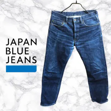 JAPAN BLUE JEANS 스트레이트 데님 다크 블루