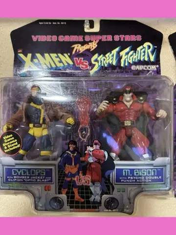 X-MEN vs 스트리트 파이터 사이클롭스 베가 피규어