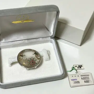 YAMATO 기모노 야마토 오비 고정 띠 장식 수정 마키에