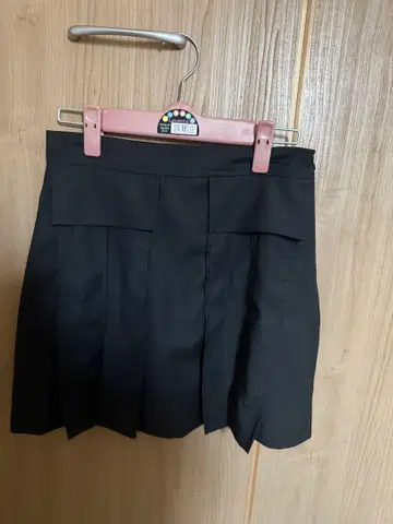 Spooning 블랙 플리츠 스커트 S/M GLOWNY