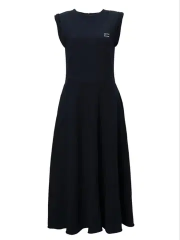 보더스 앳 발코니 원피스 SWEAT MAXI DRESS 블랙
