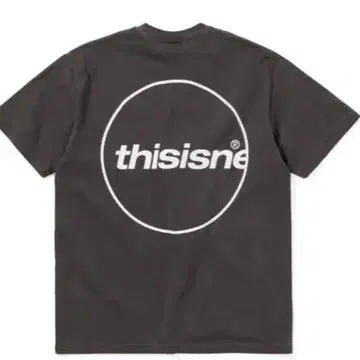 네바자 C-Logo Tee 다크 그레이 티셔츠 M
