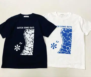 GLASSY SEA CATCH SOME RAYS 티셔츠 2장 세트