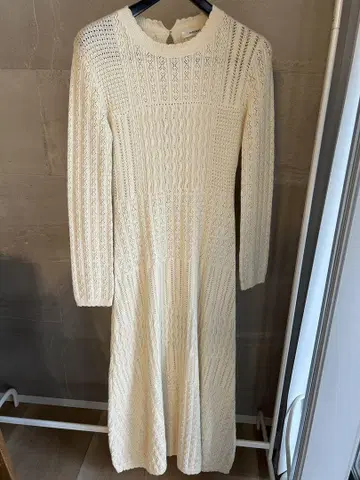 MOUSSY 멀티 패턴 니트 드레스 마우지 니트 원피스