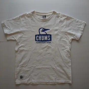 CHUMS 티셔츠 S 사이즈 화이트
