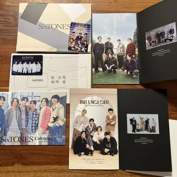SixTONES 달력 2025-2026 기타 세트