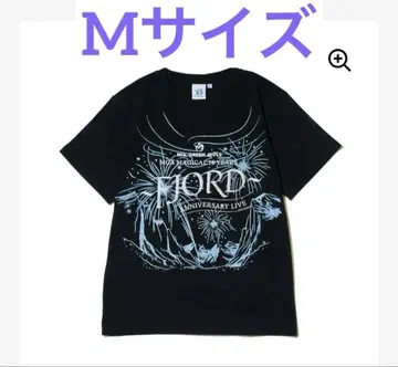 미세스 FJORD 피요르드 글리터 티셔츠 M 사이즈 라이브