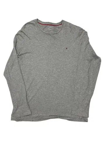 새상품급 Tommy Hilfiger 그레이 긴팔 티셔츠 타미힐피거