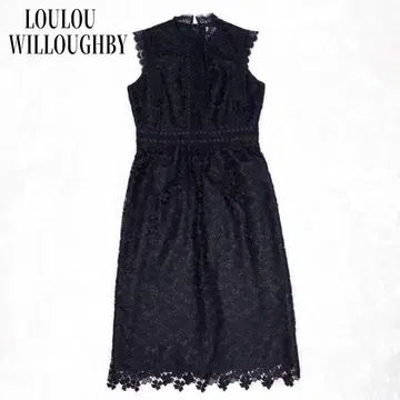 LOULOU WILLOUGHBY 클로버 케미컬 레이스 원피스