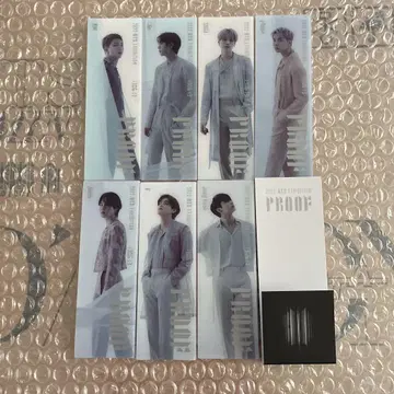 BTS PROOF 북마크 세트