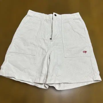 ocean pacific 코듀로이 숏 팬츠 화이트