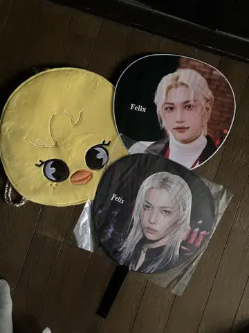 배송비 포함] Felix K-POP 부채 2개 세트 커버 포함!