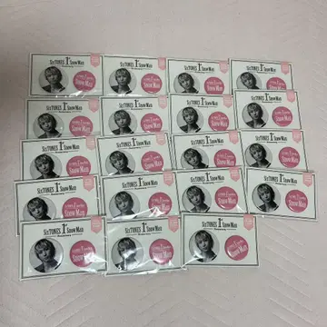 SnowMan 1st Anniversary 캔뱃지 사쿠마 다이스케