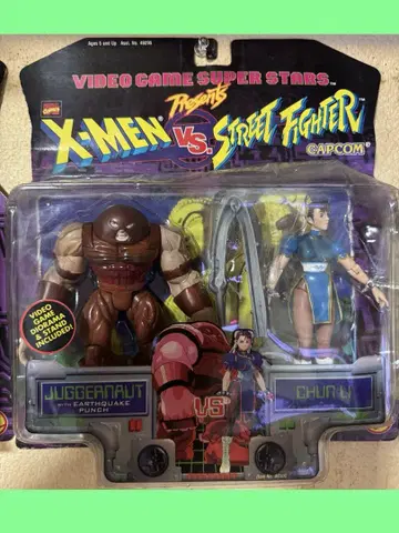 X-MEN vs 스트리트 파이터 재규어 노트 vs 춘리 피규어