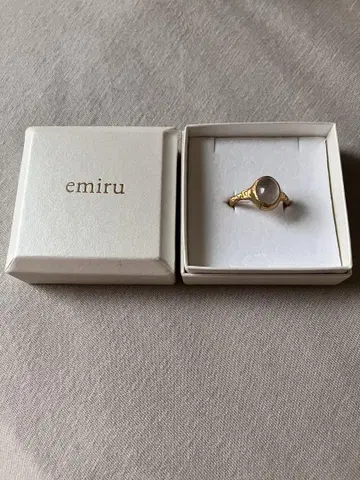 emiru 프릴 젬 반지 15호 골드