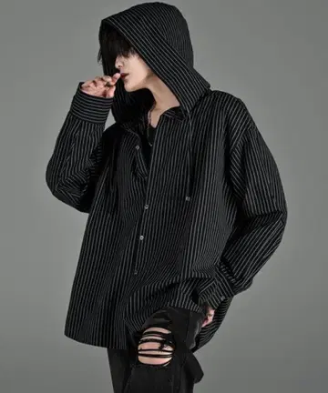 ADRER 오버 사이즈 셔츠 파커 M