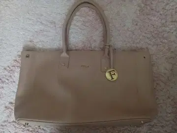 훌라 FURLA 핑크 베이지 토트백 숄더백 가능