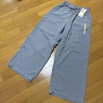 MUJI 부드러운 시보가제 롱 팬츠 S