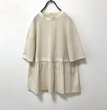 UNITED ARROWS 페플럼 숏 슬리브 풀오버