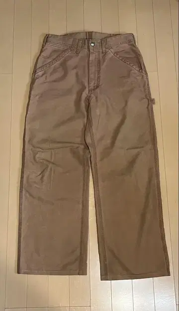 90s Lee 페인터 팬츠 브라운