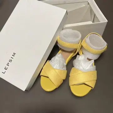 LEPSIM 샌들 노랑