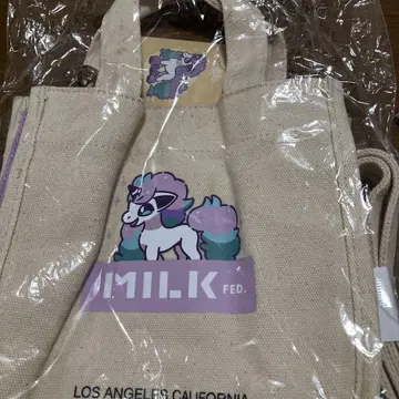 포켓몬 MILKFED. 미니 토트백 가랄 포니타