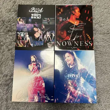 BoA LIVE Blu-ray 4장 세트
