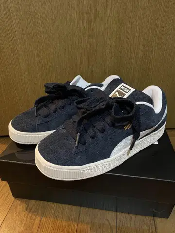 푸마 스웨이드 XL 헤어리 28.0cm 네이비