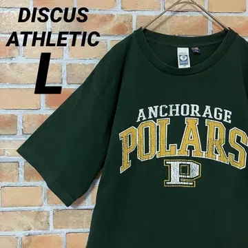 DISCUS ATHLETIC USA COTTON 반팔 티셔츠 아치 로고