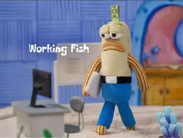 SpongeBob SquarePants 스폰지 밥 팝 마트