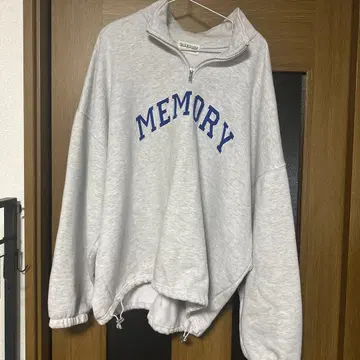 MEMORY 집업 맨투맨