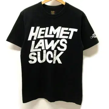 WEST RIDE 웨스트 라이드 HELMET LAWS SUCK 티셔츠