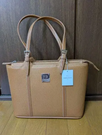 카멜색 토트백 핸드백