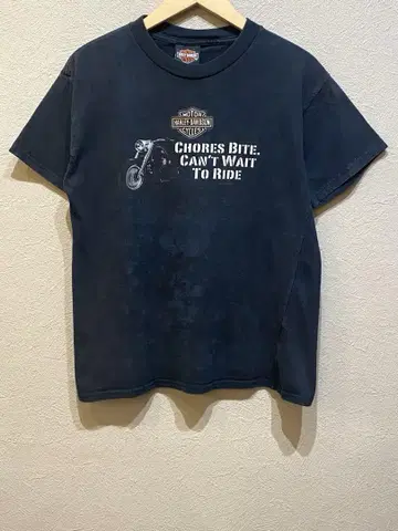 HARLEY-DAVIDSON Hanes 바디 싱글 스티치 여성용 L