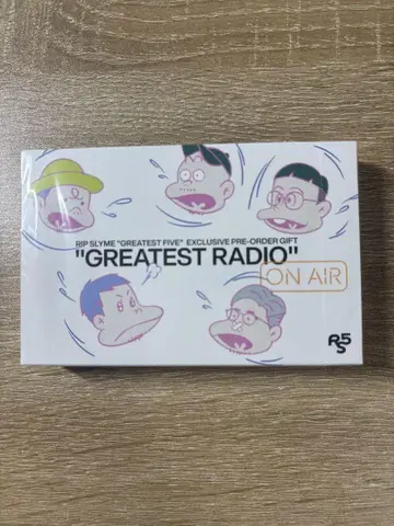 RIP SLYME GREATEST FIVE 립 슬라임 카세트 테이프