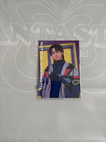 사와모토 나츠키 트레이딩 카드 그림체 B FANTASTICS