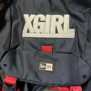 뉴에라 XGIRL 콜라보 메쉬 백팩 네이비