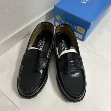 HARUTA 코인 로퍼 24.5cm 블랙