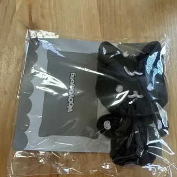 ATEEZ ANITEEZ 플랫 퍼 우용 우냥 트레이딩 카드 포함