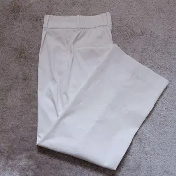 플라스테 린넨 블렌드 와이드 팬츠