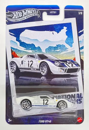 매텔 내셔널 아이콘스 1/5 핫휠스 포드 GT40 1/5