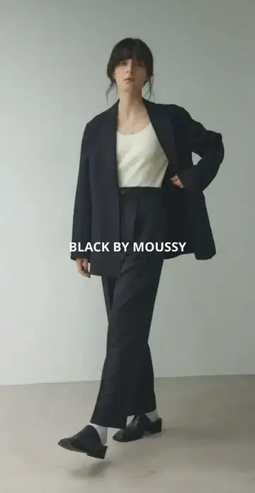 BLACK BY MOUSSY 스트레이트 팬츠