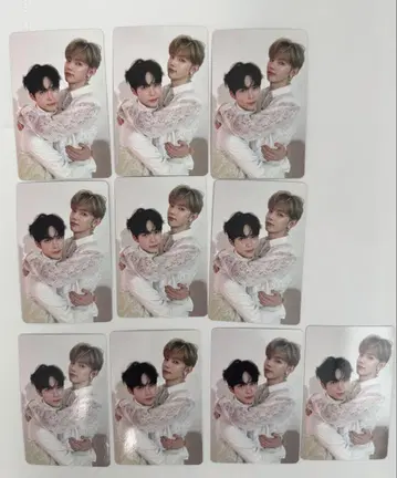 하오빈 케미 트레이딩 카드 10장 세트