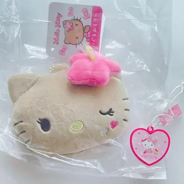 산리오 갸루 키티 헬로키티 갸루 봉제 인형 거울 마스코트