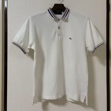 ETRO 에트로 스트라이프 옷깃 피케 셔츠 사이즈 S