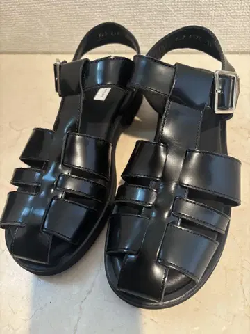 유나이티드 애로우즈 블랙 구르카 샌들 36cm