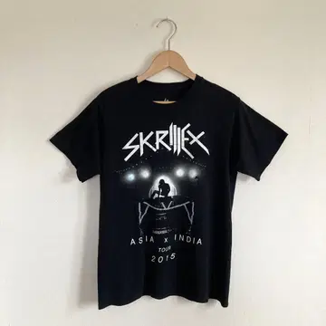 Skrillex LIVE 티셔츠 M 사이즈 아시아 투어 한정판 2015