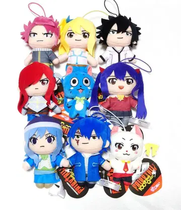 FAIRY TAIL 페어리 테일 피코 인형 컴프 세트 묶음 판매