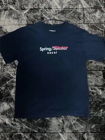 사카이 SPRING/WINTER 티셔츠 사이즈 3 블랙 일본제